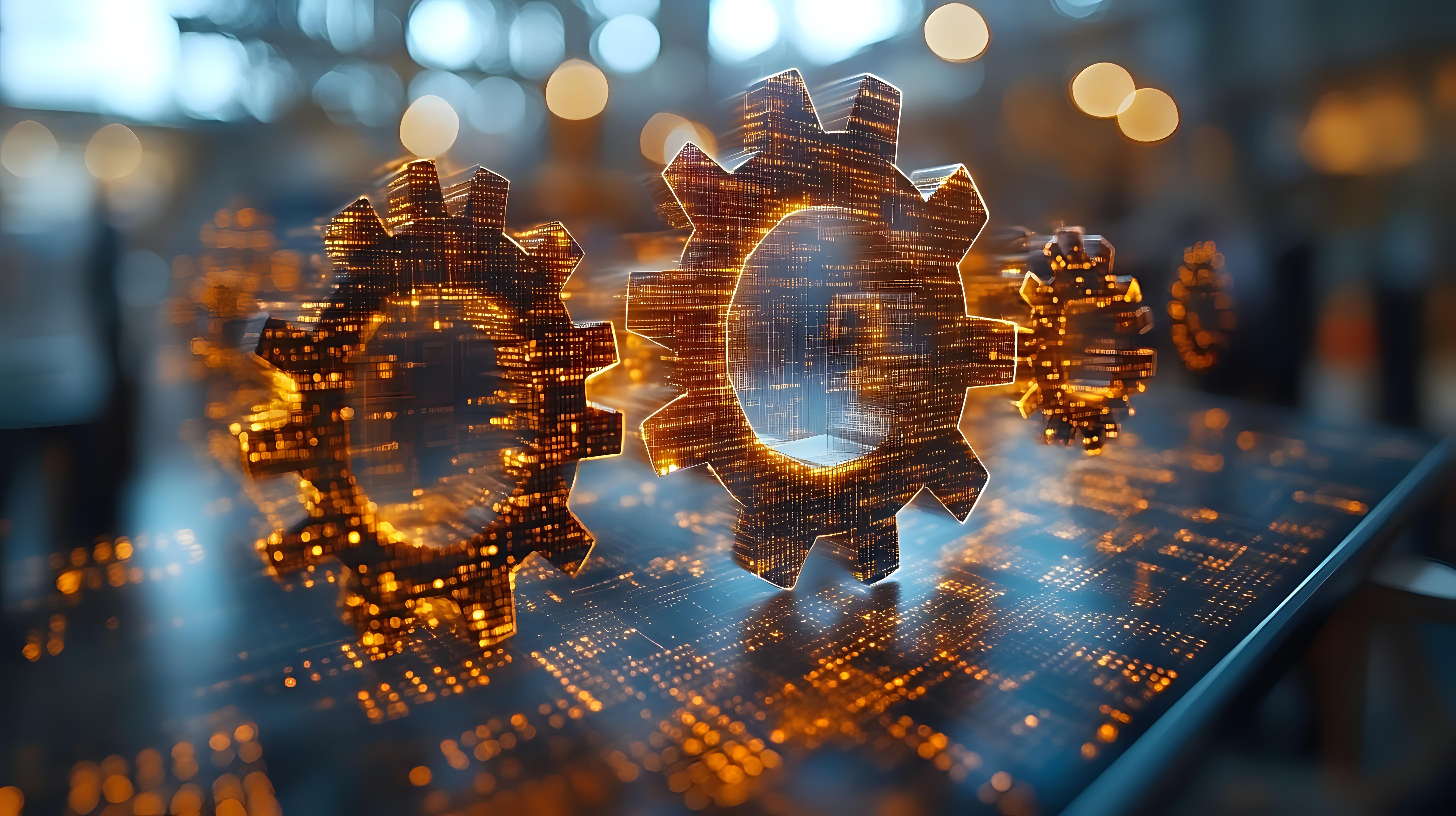 Interlocking systems — each turning the next