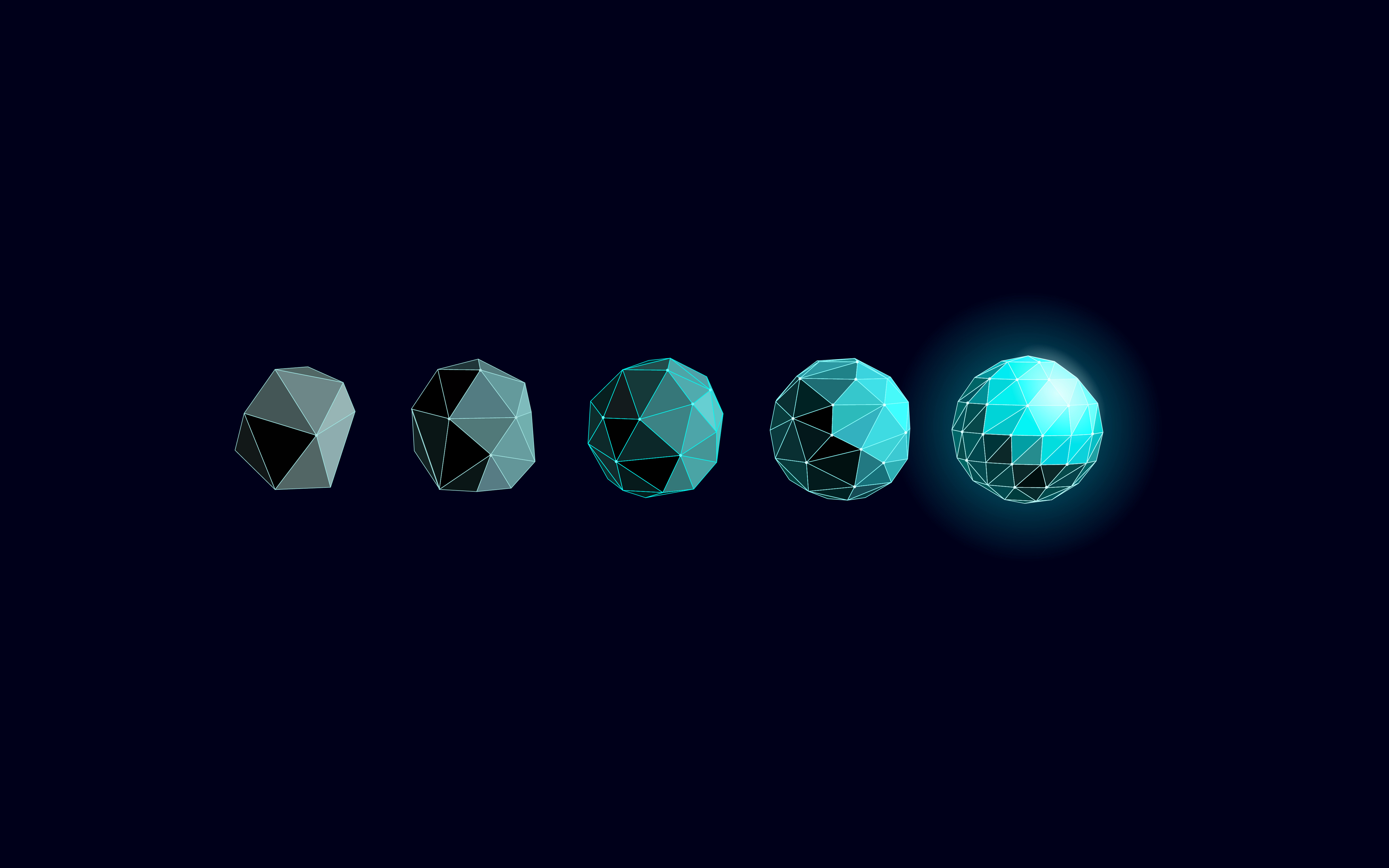 A rough form refining into a complete, high-performing whole across stages