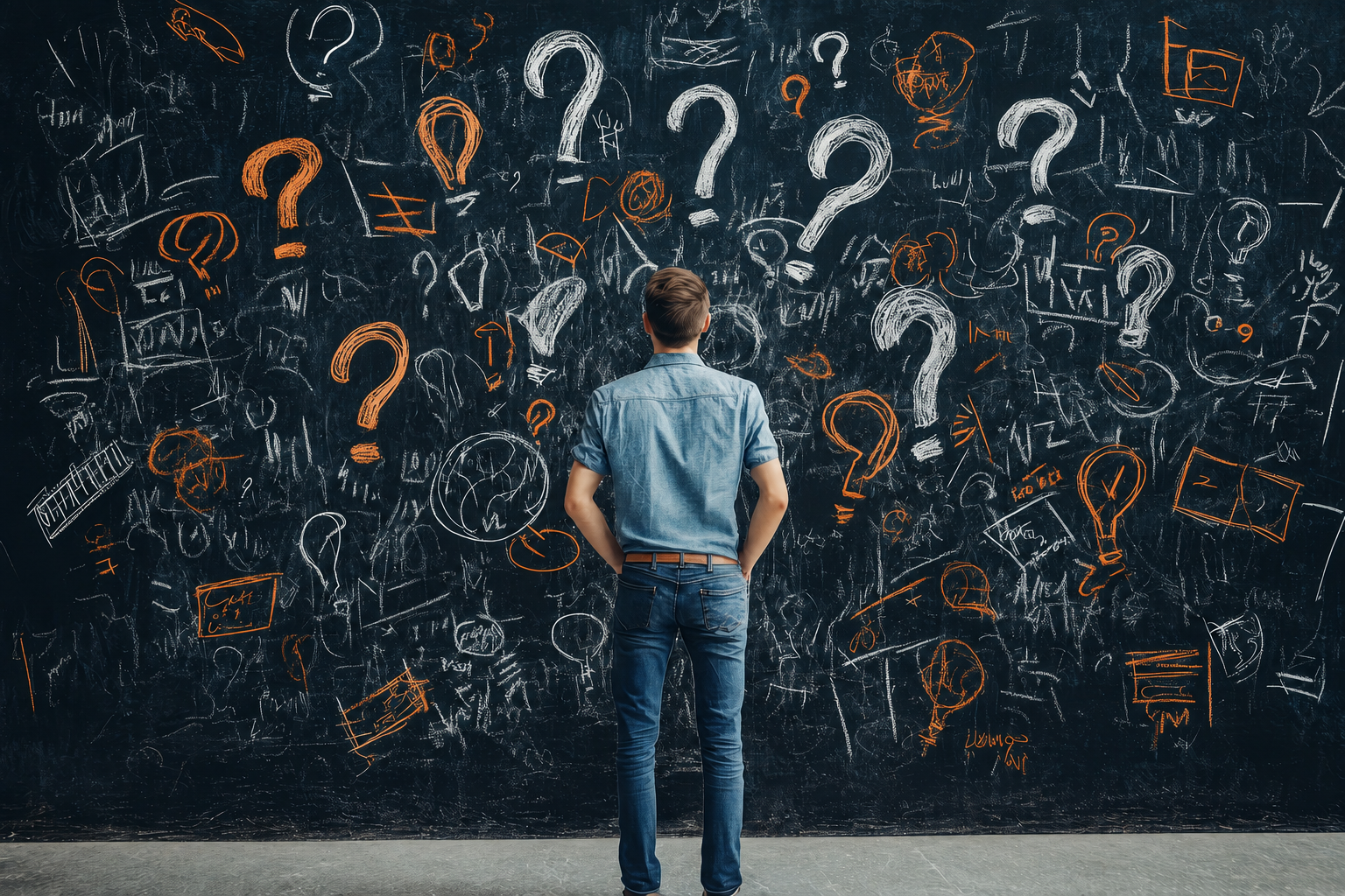 Unanswered questions where a management system should be